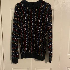 vintage colorful sweater